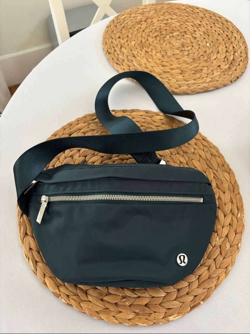 lululemon athletica Bag with Silver Zipper